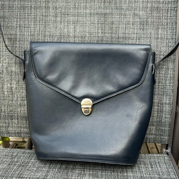 Bally Handbags - Vintage Bally Smooth Genuine Leather Crossbody